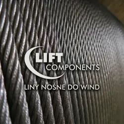 Lina VEMAS LIFT fi 8 mm 6x19 S+FC - 37,4 kN Lina VEMAS LIFT fi 8 mm 6x19 S+FC - 37,4 kN