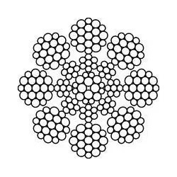 Lina GUSTAV WOLF fi 6,5 mm PAWO 819W - 31,5 kN