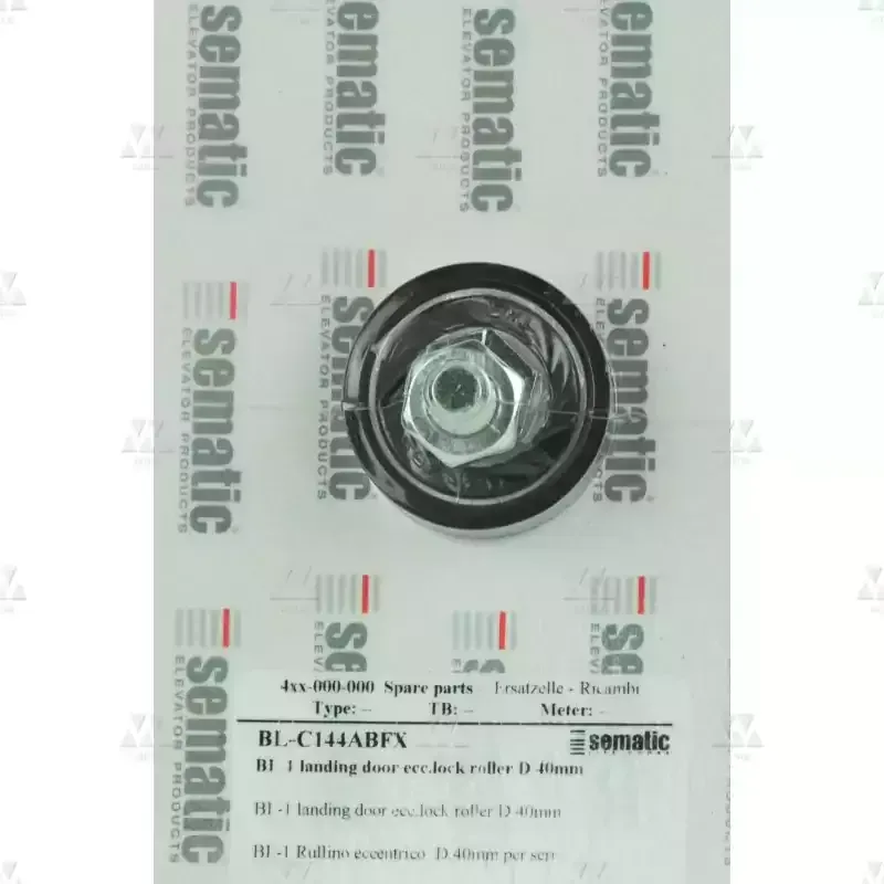 Rolka drzwi SEMATIC fi 40 mm C144ABFX mimośrodowa