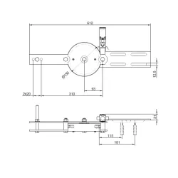 Obciążka ogranicznika prędkości LC-OLO-120