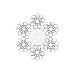 Lina VEMAS LIFT fi 8 mm 6x19 S+FC - 37,4 kN