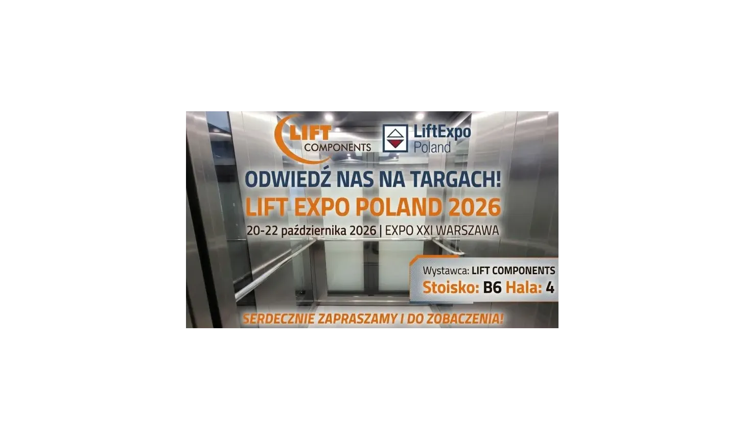 Zapraszamy na targi LIFT EXPO 2026 